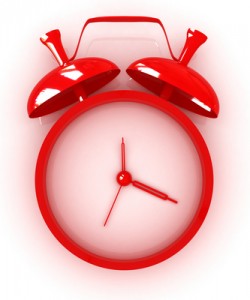Alarm clock. 3D icon