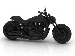 Beautiful model motorcycle