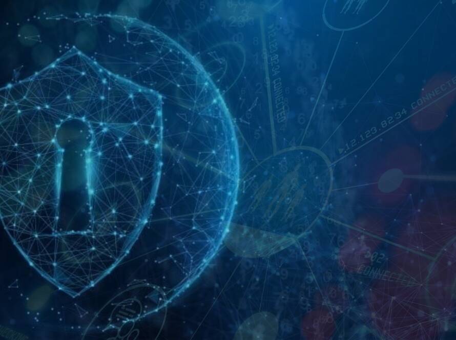 Free cybersecurity digital security illustration